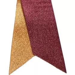 Purple and gold Jewel Christmas Ribbon By Berisfords Ribbons