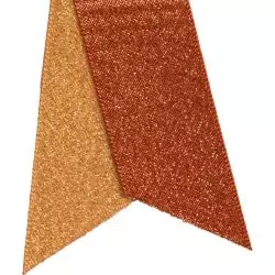 Copper & Gold Jewel Christmas Ribbon By Berisfords Ribbons