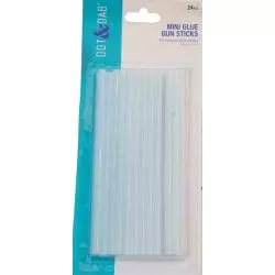 7mm glue gun refill sticks x 24