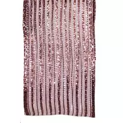 Rose gold jazz mesh ribbon by Berisfords Ribbons
