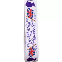 Celebrating the queens platinum jubilee ribbon