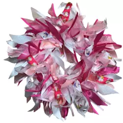 Cupcake Themed Ribbon Wreath Kit