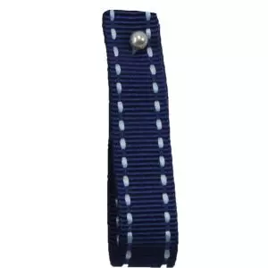 Stitched Grosgrain Ribbon By Shindo in Royal in 5mm,12mm, 15mm
