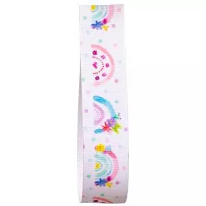 25mm Rainbow Dream Ribbon