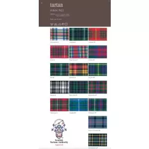 Tartan Ribbon Shade Card