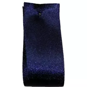 Double Satin Ribbon By Berisfords Ribbons: Navy (Col 13) - 3mm - 70mm widths