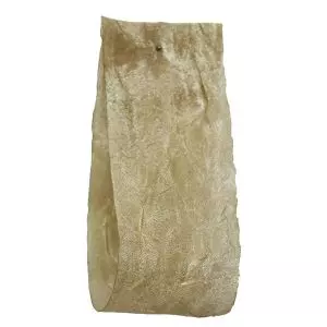 Crushed Silk Style  Ribbon 38mm x 20m Col: Cream