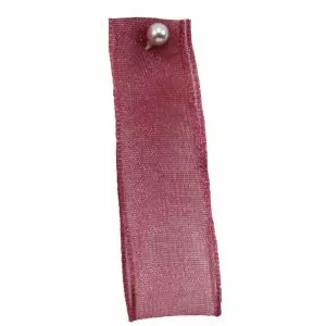 Dusky Pink Sheer Ribbon By Berisfords Ribbons In 10mm, 15mm, 25mm, 40mm Widths