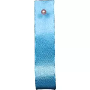 Double Satin Ribbon By Berisfords Ribbons: Peacock (Col 4) - 3mm - 50mm widths