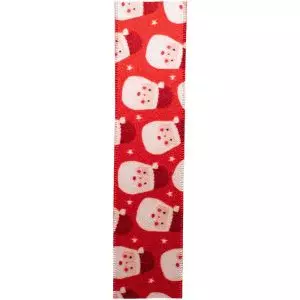 Red Santa Claus Ribbon