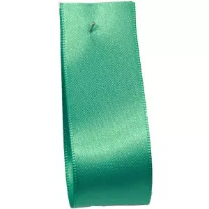 Shindo Double Satin Ribbon Jade (Col:173) - 3mm - 38mm widths