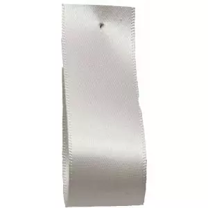 Double Satin Ribbon For Wedding Car Decoration - Bridal White  38mm & 50mm widths