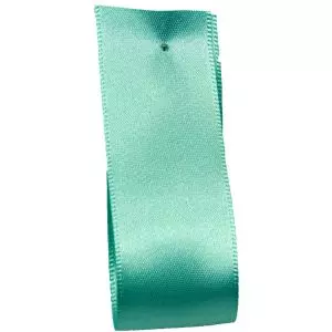 Shindo Double Satin Ribbon Aqua (Col:171) - 3mm - 50mm widths