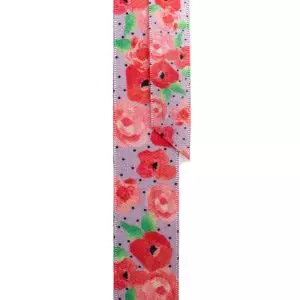 Lilac Fleur Ribbon