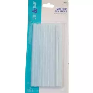 7mm glue gun refill sticks x 24