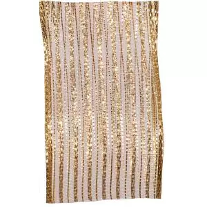 Berisfords metallic look Jazz mesh ribbon
