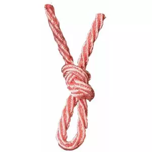 Rose Gold Barley Twist Cord By Berisfords Ribbons 5mm x 20m