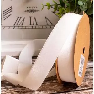 Natural shade velvet Ribbon In A Choice Of Widths