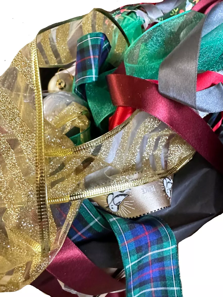 Christmas Themed Waste Ribbon