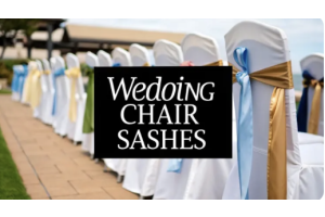 Wedding Chair Sashes