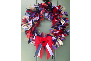 VE Day 80th Anniversary Ribbon Wreath Kit