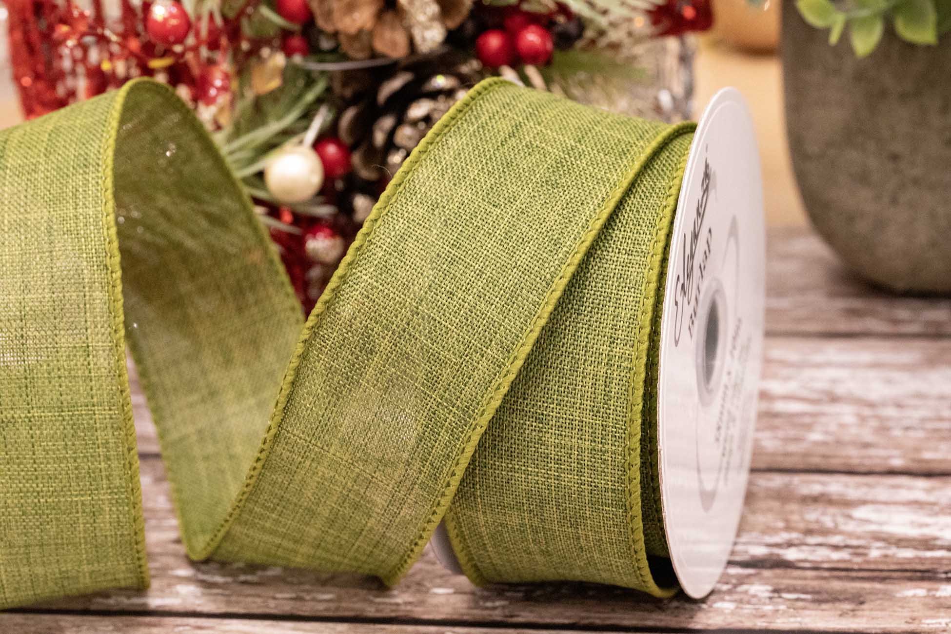 Burlap - Wired Edged Burlap - Wired Edged