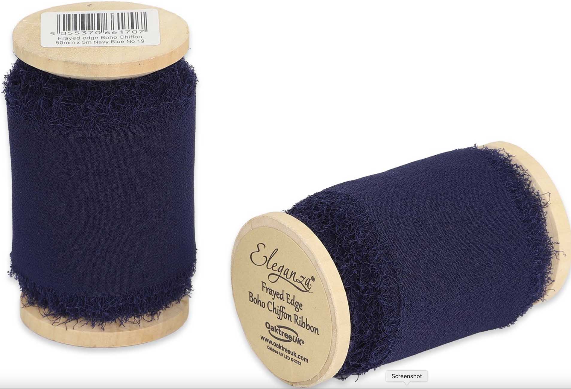 Frayed Edged Chiffon Ribbon Frayed Edged Chiffon Ribbon