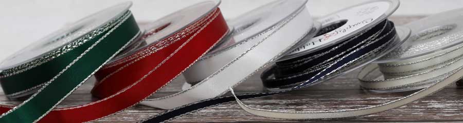 Silver Edged Ribbons Silver Edged Ribbons