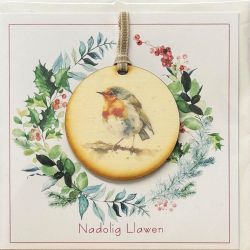 Welsh Language Nadolig Llawen Geetings card