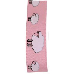 pink sheep ribbon