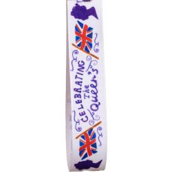 Celebrating the queens platinum jubilee ribbon