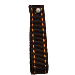 Stitched Grosgrain Ribbon By Shindo in Brown in 5mm-12mm,15mm 