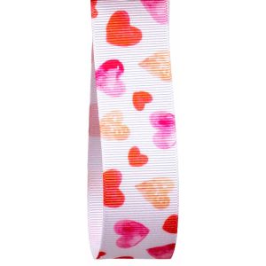 25mm Sweet Heart Ribbon By Berisfords Ribbons