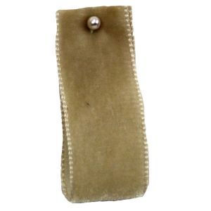Velvet Ribbon By Berisfords Col: Blonde 9602 - available in 9mm - 50mm widths