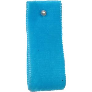 Velvet Ribbon By Berisfords Col: Orient Blue 9616 - available in 9mm - 50mm widths