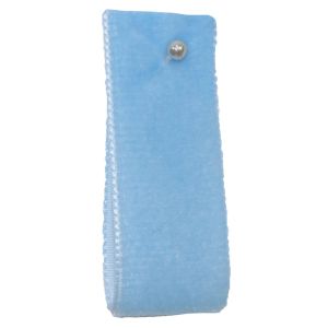 Velvet Ribbon By Berisfords Col: Saxe Blue 9713 - available in 9mm - 50mm widths