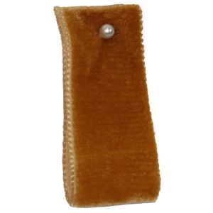 Velvet Ribbon By Berisfords Ribbons Col: Copper 9447 - available in 9mm - 50mm widths