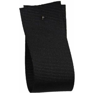 Grosgrain Ribbon 100m BULK REEL in BLACK 9725 - available in 6mm - 40mm widths