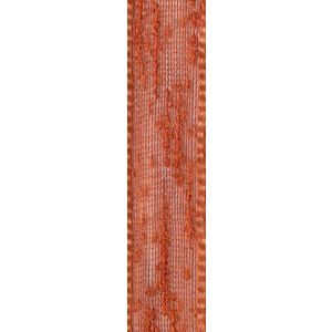 16mm Copper Soft Mesh Ribbon By Berisfords - Flame