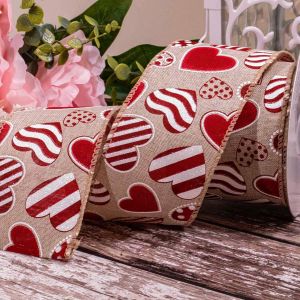 candy heart ribbon