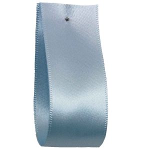 Double Satin Ribbon Ideal For Wedding Car Decoration - Pale Blue - 38mm & 50mm widths