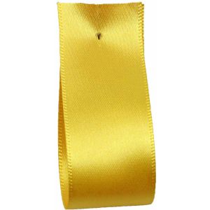 Shindo Double Satin Ribbon Yellow Gold (Col: 032) - 3mm - 50mm widths