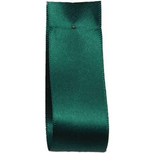 Shindo Double Satin Ribbon Forest Green (Col: 039) - 3mm - 50mm widths