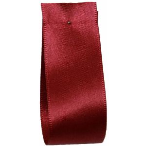 Shindo Double Satin Ribbon Wine (Col: 043) - 3mm - 50mm widths