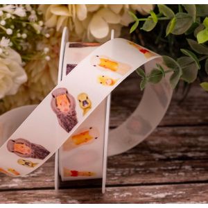 25mm Duck Themed Satin Ribbon