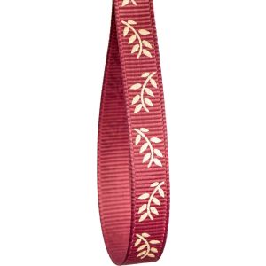 9mm Fern Grosgrain Ribbon In Dusky Pink