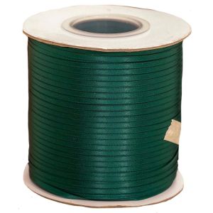 3mm x 500yards Forest Green Hanger loop satin ribbon