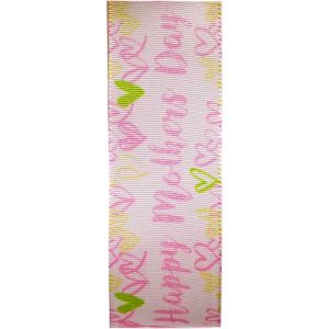 Happy Mothers Day Taffeta Ribbon