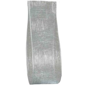 25mm pale blue sheer ribbon