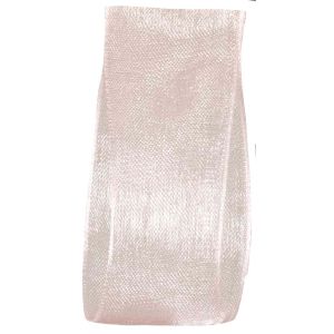 pale pink sheer ribbon in 25mm width